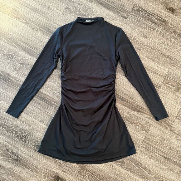 Abercrombie & Fitch The A&F Paloma Long-Sleeve Mini Dress New - Picture 1 of 3